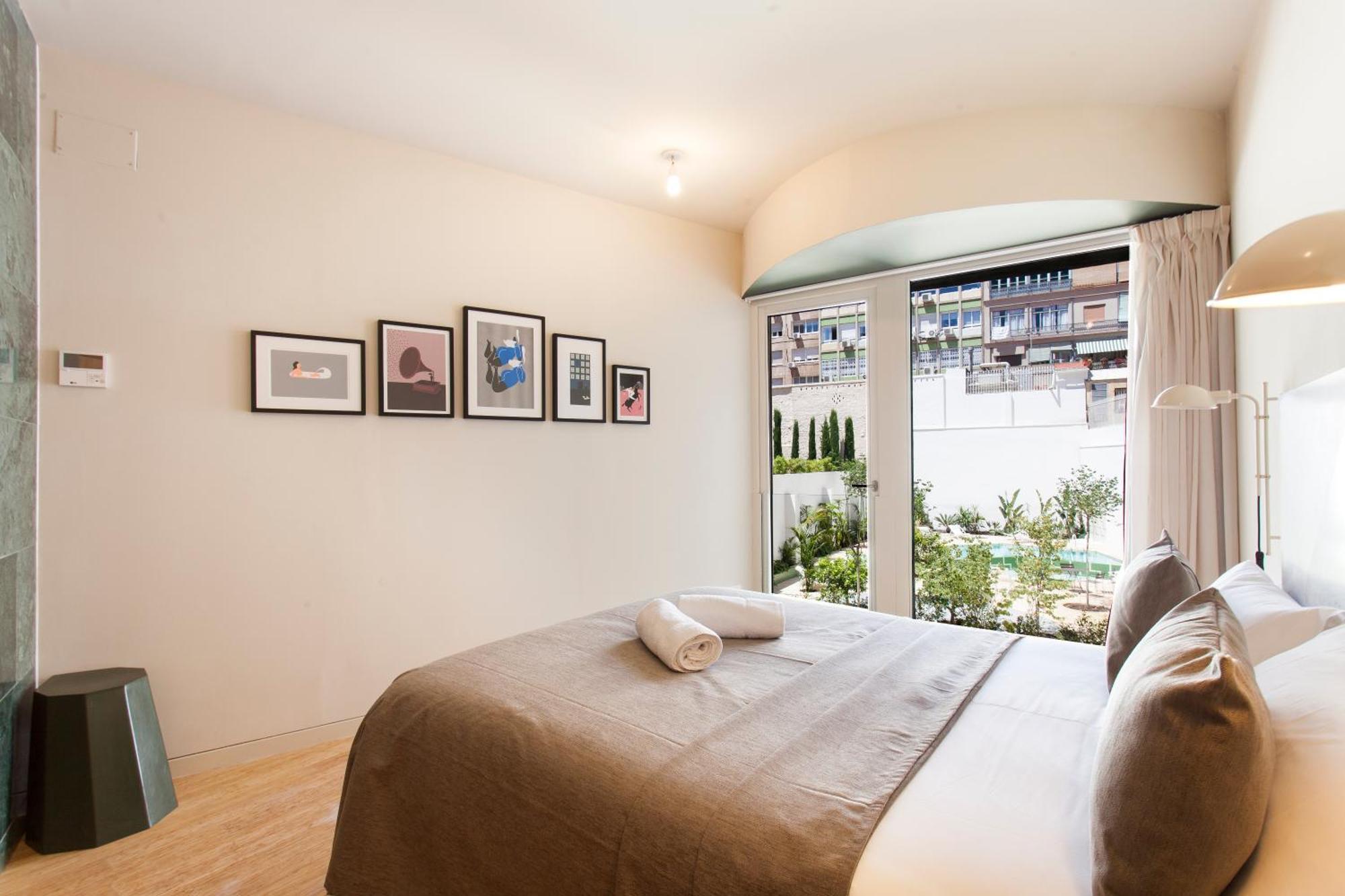 Aspasios City Oasis Apartments Barcelona Eksteriør billede